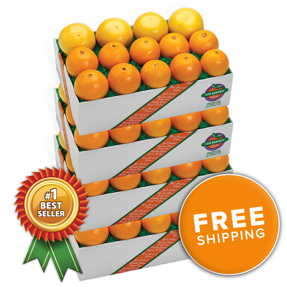 Navel Oranges & Ruby Red Grapefruit